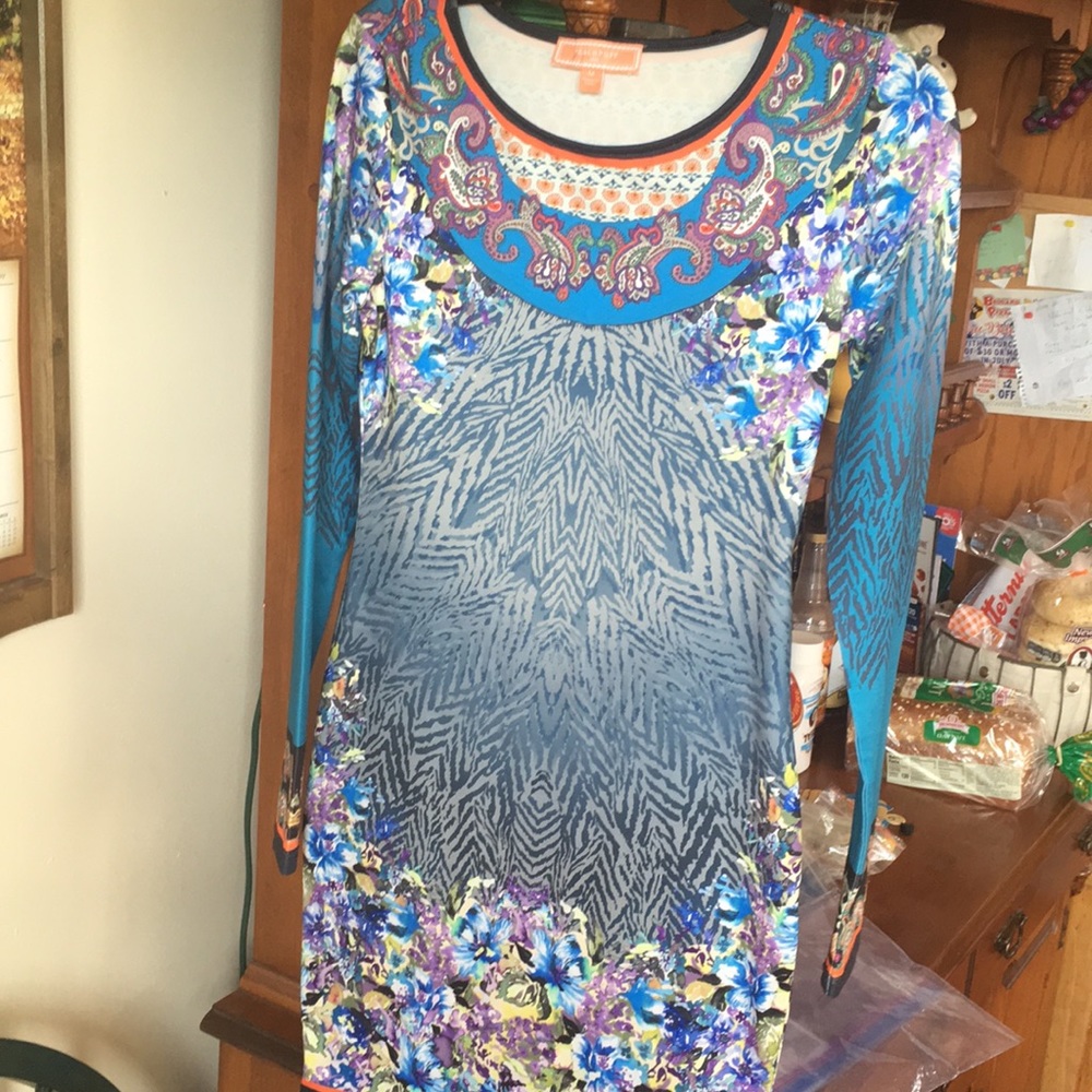 Peach Puff bodycon dress NWOT